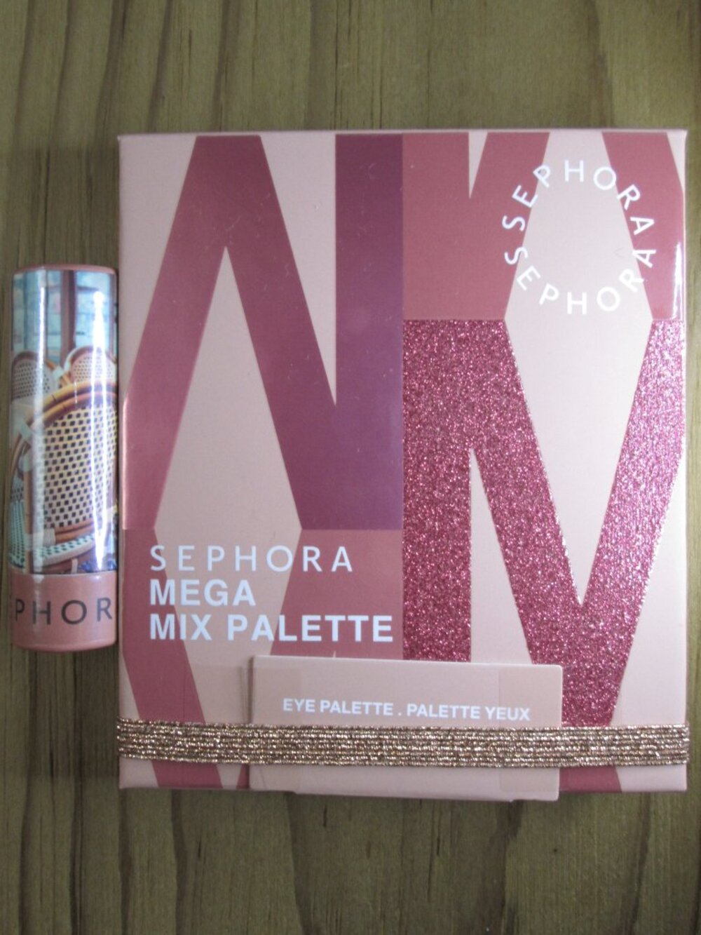 Sephora Bundle: Mega Mix Eye Palette in Rosey Nude and #Lipstories Brunch date